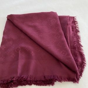 Vintage Louis Vuitton scarf. Well worn with age, but still wearable! Great find.